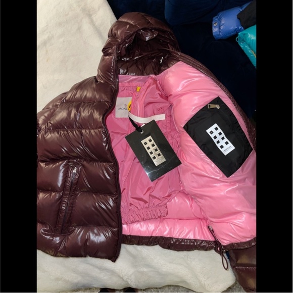 Moncler X Genius Winter Jacket Brown/Burgundy - Picture 2 of 6